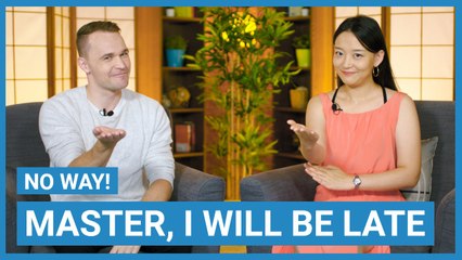 Master, I Will Be Late | Newbie Lesson | ChinesePod (v)