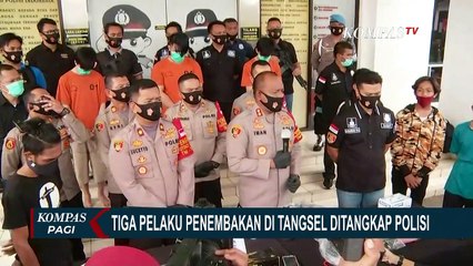 Polisi Dalami Motif 3 Remaja Pelaku Teror Penembakan di Tangerang