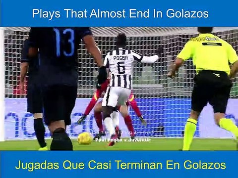Obras que casi terminan en Golazos | Plays That Almost End In Golazos