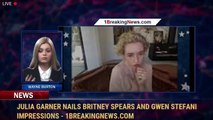 Julia Garner nails Britney Spears and Gwen Stefani impressions - 1BreakingNews.com