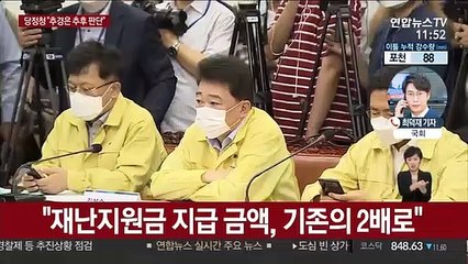 당정청 "추경은 추후 판단…수해 지원 총력대응"
