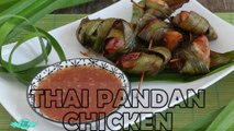 How to make Super Easy THAI PANDAN CHICKEN | FOXY FOLKSY Recipes