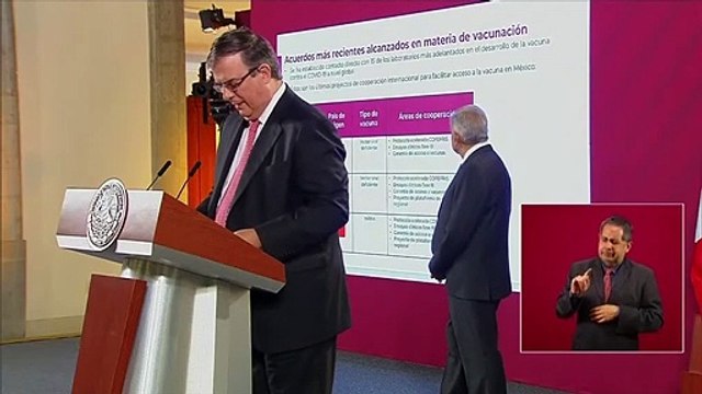 México acuerda ensayos clínicos con tres laboratorios para vacuna contra covid-19
