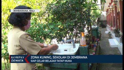 Zona Kuning , Sekolah Bersiap Untuk Belajar Tatap Muka