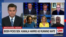 Trump says he was surprised Biden picked Kamala Harris as running mate