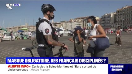 Port du masque en extérieur: les Français sont-ils disciplinés?