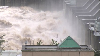 '비 잠시 멈춤' 군남댐 수위↓...파주·연천 일상 복귀 시동 / YTN