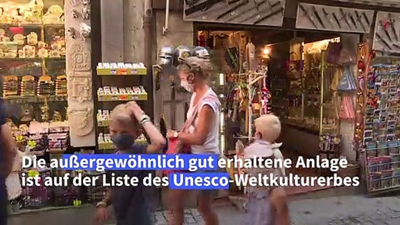 Gästeschwund im mittelalterlichen carcassonne