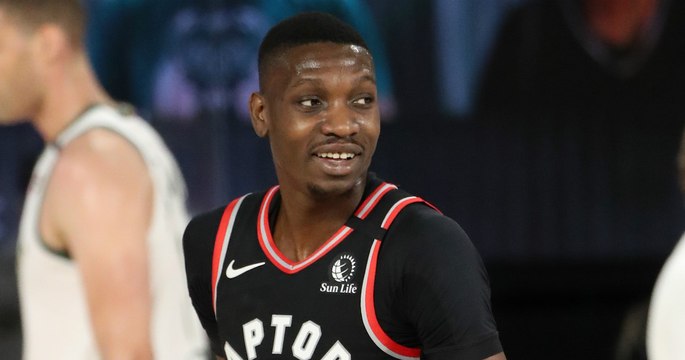 2019 NBA G League MVP Chris Boucher Scores 25 Points For Raptors (August 10, 2020)