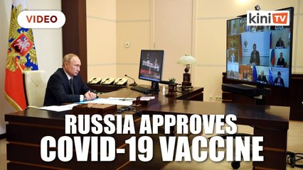 Putin hails new Sputnik moment as Russia is first to approve a COVID-19 vaccine