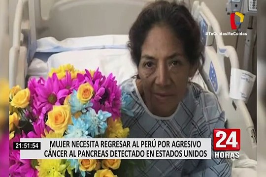 Mujer de 63 años necesita regresar al Perú tras ser diagnosticada con cáncer de páncreas en Estados Unidos