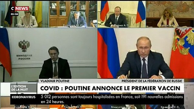 Coronavirus - Que sait-on vraiment du vaccin contre le COVID19 annoncé hier par Vladimir Poutine et qui serait le premier au monde ?