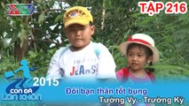 Đoan Trang khoe con gái cá tính - bé Tường Vy và Trường Kỳ | Con Đã Lớn Khôn tập 216 | 150919.