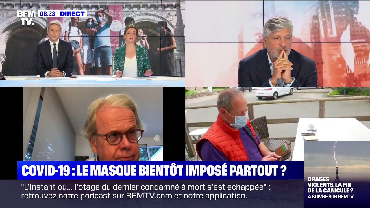 FOCUS PREMIÈRE - Covid-19: le masque bientôt im...
