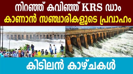 Heavy water release from KRS Dam: Movement on historic Wellesley Bridge banned