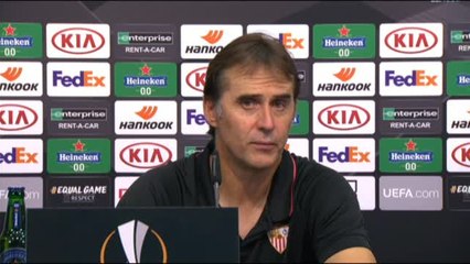 Lopetegui sobre las semifinales ante el Manchester United: "Será tremendo, grandioso y difícil"