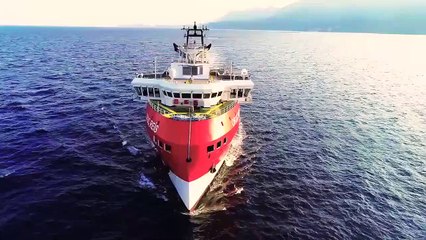 Oruç Reis'ten Yunanistan'ı da Avrupa'yı da çıldıracak görüntü!