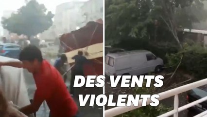 En pleine canicule, de nombreux orages ont éclaté dans toute la France