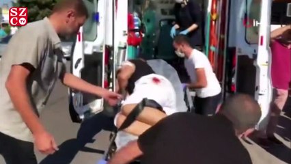 3 kişinin vurulduğu silahlı saldırı kamerada