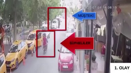 Kapkaç anı güvenlik kamerasında - GAZİANTEP