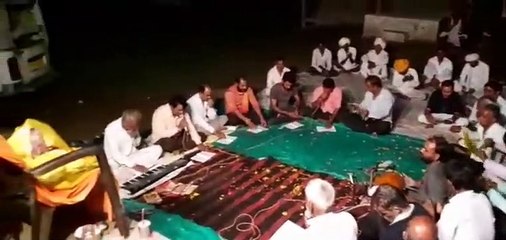 ग्राम उपडी में कोरोना समाप्ति और अच्छी वर्षा के लिये हुए आयोजन