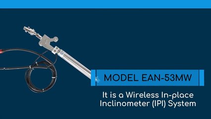 Wireless In-place Inclinometer Model EAN-53MW