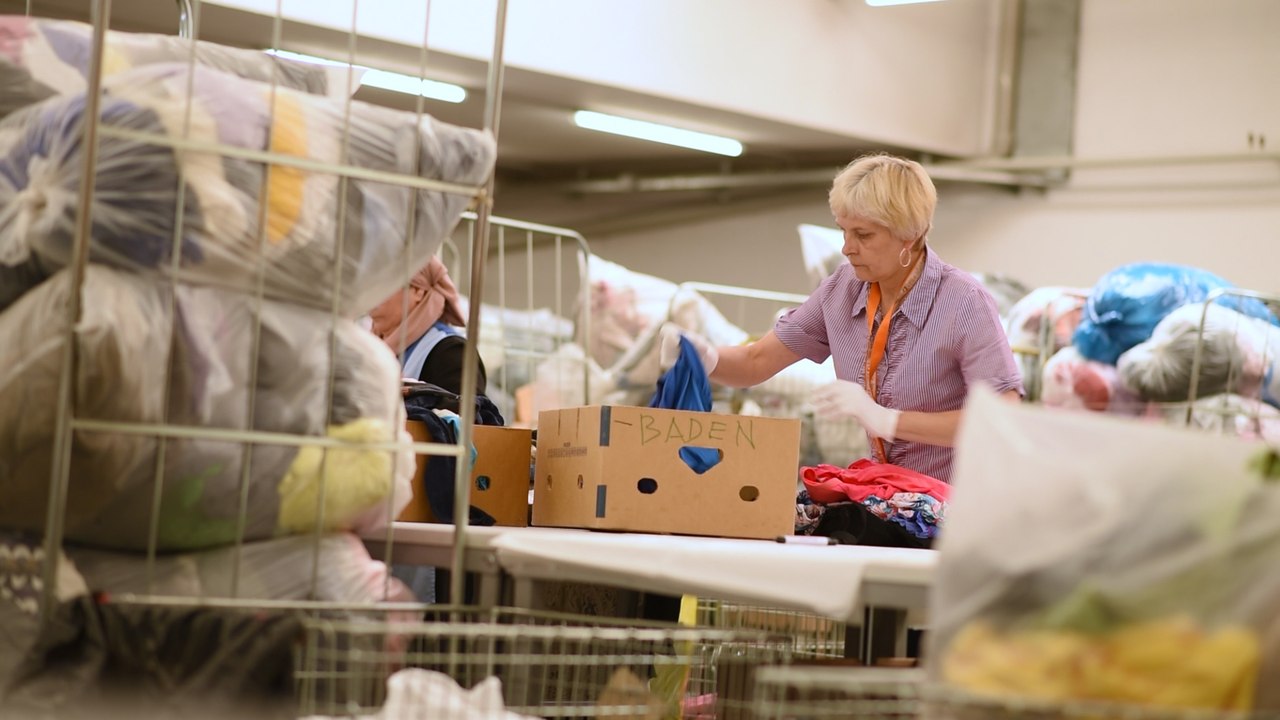 Zu Besuch beim  Secondhandshop der Volkshilfe Wien
