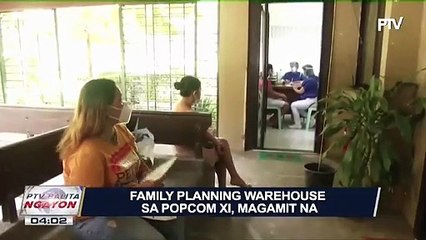 #PTVBalitaNgayon: Family planning warehouse sa POPCOM XI, magamit na