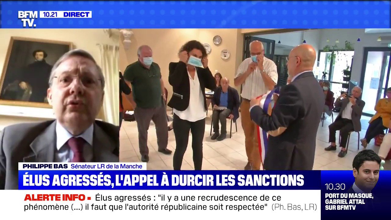 Pour Philippe Bas (LR), "c'est plus difficile d'être maire aujourd'hui, il faut encore plus reconnaître leur rôle dans la société"