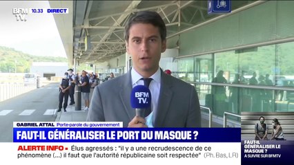 Coronavirus: pour Gabriel Attal, "on est à un moment de bascule, il faut faire preuve de vigilance"