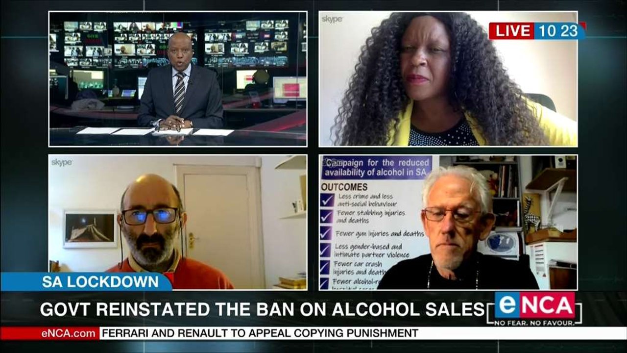 Government reinstated the ban on alcohol sales