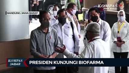 Presiden Tinjau Uji Klinis Vaksin Covid-19
