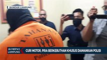 Mencuri Motor, Pria Berkebutuhan Khusus Diamankan Polisi