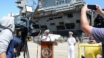 U.S Navy • Aircraft Carrier (CVN 69) • Returns Home to Norfolk • Virginia - Aug. 9, 2020