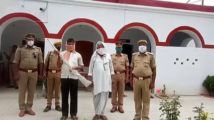 लखीमपुर: हत्या कर फरार 2 आरोपी बन्दूक सहित गिरफ्तार