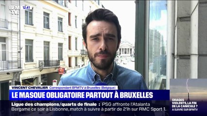 Le port du masque devient obligatoire dans la région de Bruxelles
