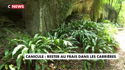 Canicule : rester au frais dans les carrières