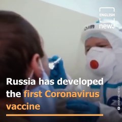 Good News! Russia becomes the first country to register the Coronavirus vaccine.