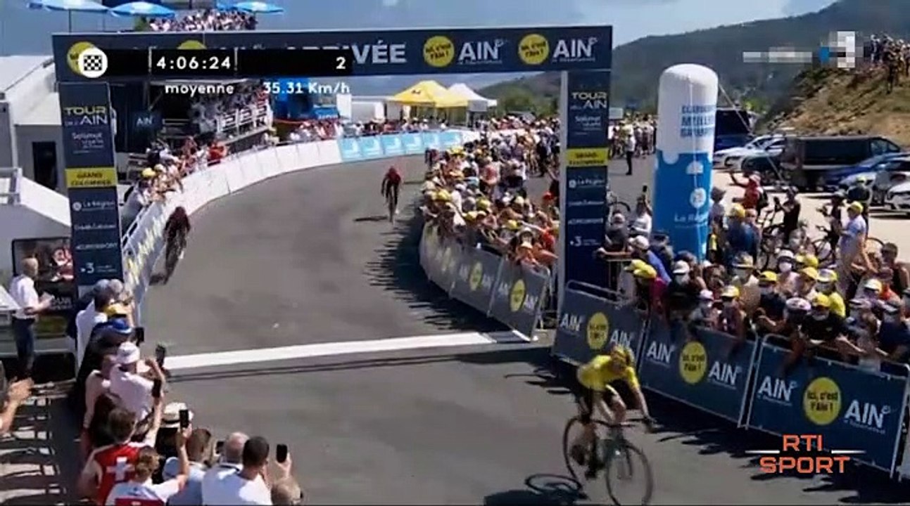 Cyclisme | Primož Roglič vainqueur du tour de l'Ain