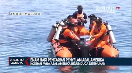 Hari keenam, pencarian penyelam asal Amerika belum juga ditemukan