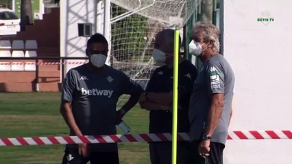 Primer entrenamiento del Betis de Pellegrini en Marbella