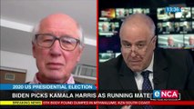 Biden picks Kamala Harris as running mate