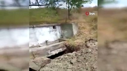 150 yıllık tarihi çeşmede define aradılar