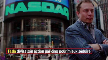 Tesla divise son action par cinq pour mieux séduire