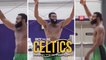 JAYLEN BROWN Miraculous Half Court Shot + Full Court Smile - from the NBA Bubble