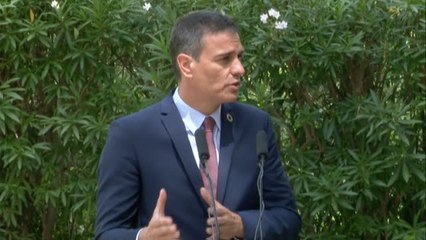 Sánchez sobre la imputación de Podemos: "Máximo respeto a la independencia de los jueces"