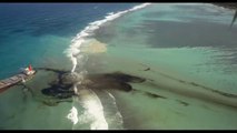 Ya son más de 1.000 toneladas de petróleo las vertidas frente a la Isla de Mauricio