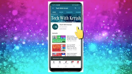 How To add or change photo in gmail id? -Tech With Krrish