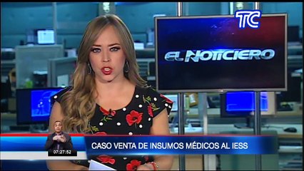 Caso venta de insumo médicos al IESS: Ha sido detenido uno de los cuatro presuntos proveedores