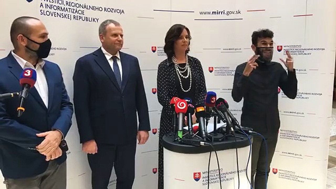 ZÁZNAM: Brífing vicepremiérky V. Remišovej